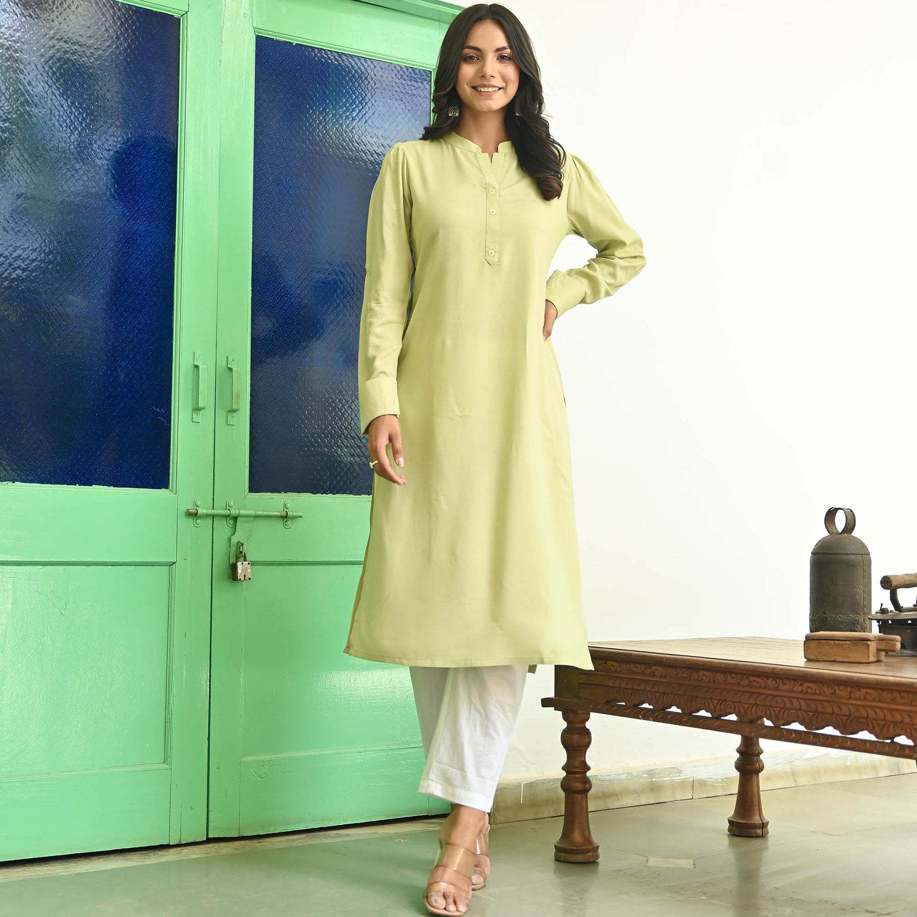 Dhara Trends Women Kurti Pant Set - Buy Dhara Trends Women Kurti Pant Set  Online at Best Prices in India | Flipkart.com